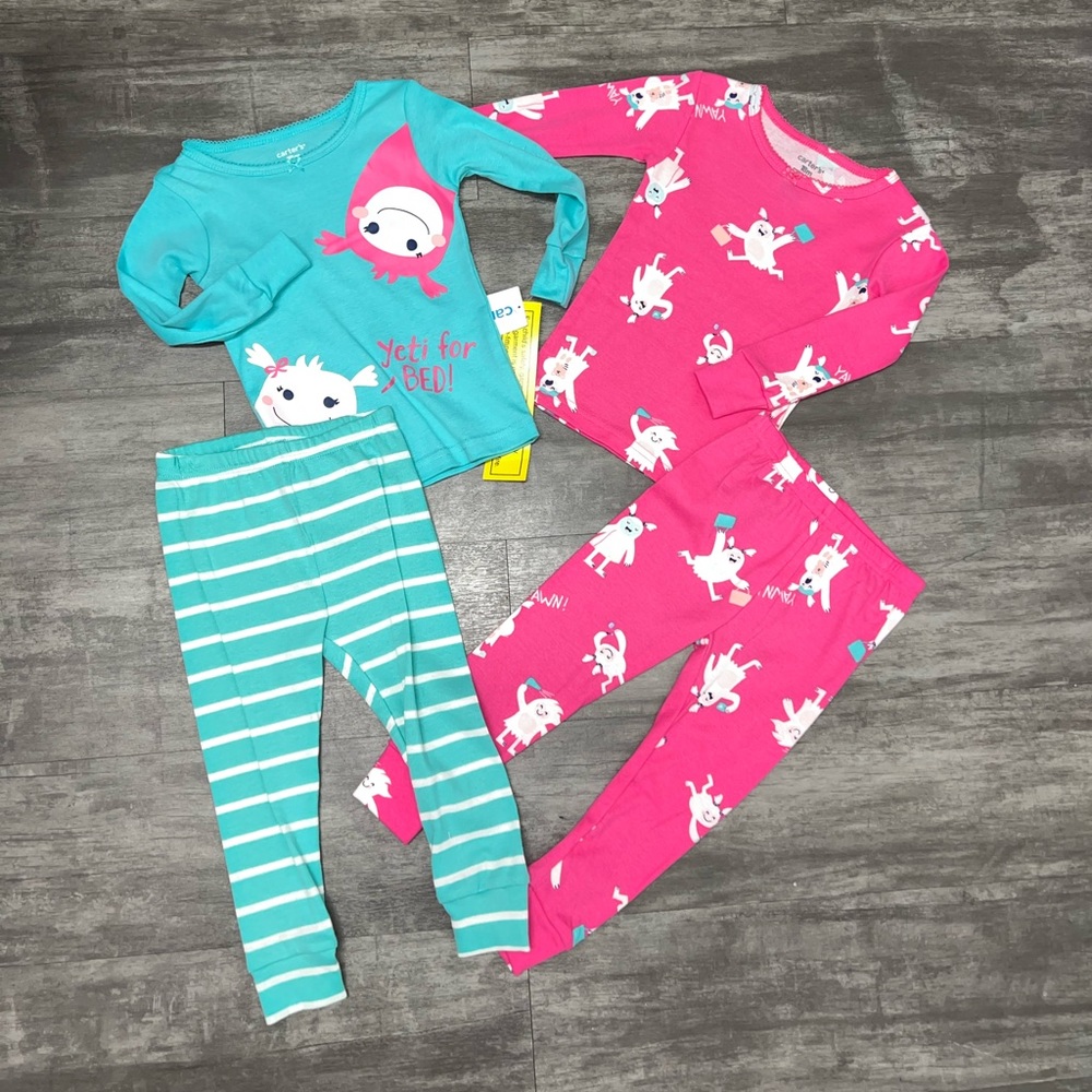 New Carters Yeti for Bed Pjs